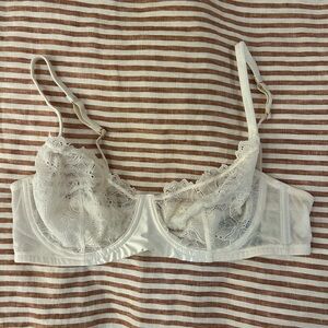 Journelle Lace White Bra